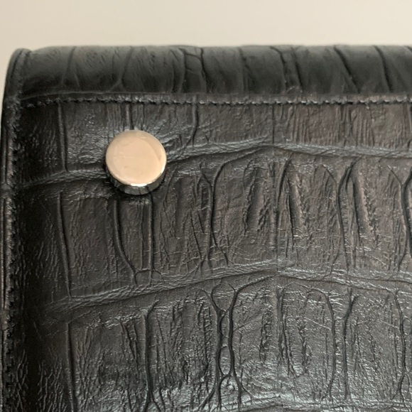 Saint Laurent Small Croc Embossed Sac de Jour - Picture 9 of 14